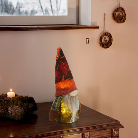 Halloween Gnome Plush Doll with Lights (1/5)