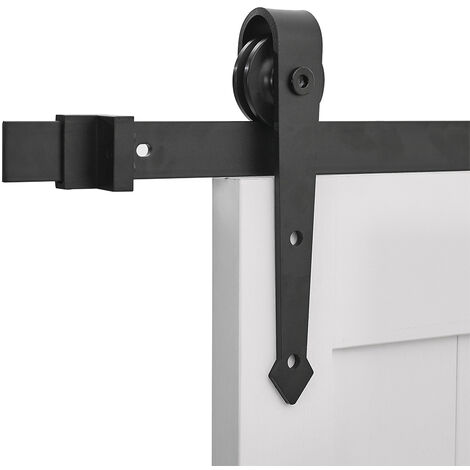 Rustic Arrow Shaped Barn Door Hardware Kit 6ft