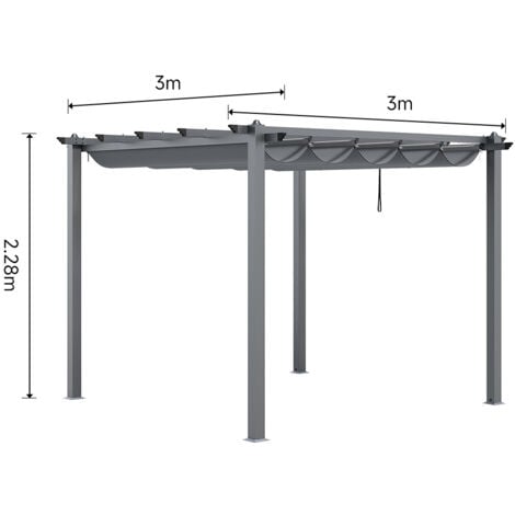 Aluminum Pergola for Patio Deck