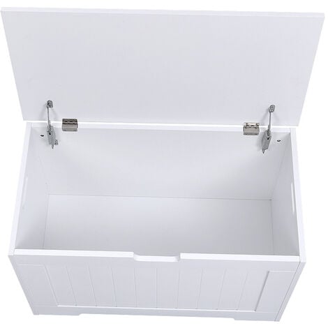 White Kids Toy Box Storage Organizer