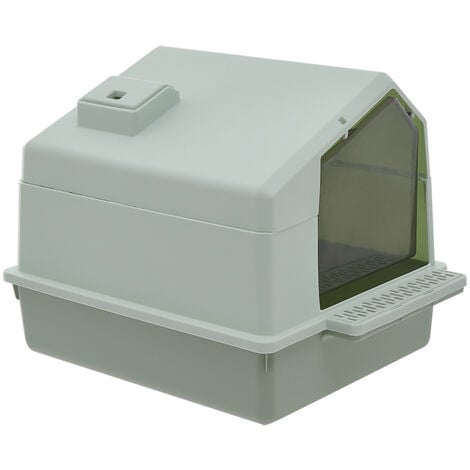 Foldable Anti-Splash Enclosed Cat Litter Box