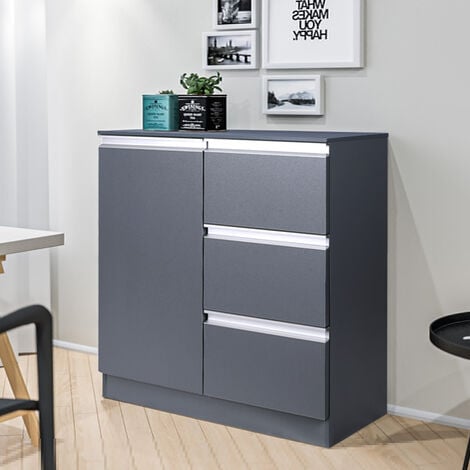 Sideboard Cabinet with 3 Drawers