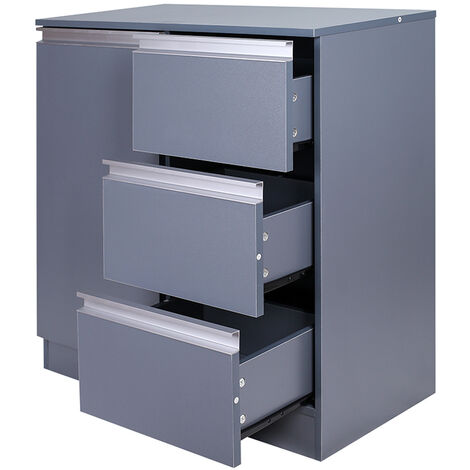 Sideboard Cabinet with 3 Drawers