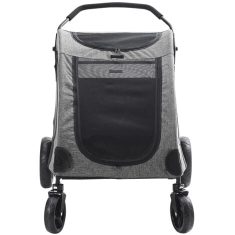 Collapsible Pet Stroller for Cats and Dogs