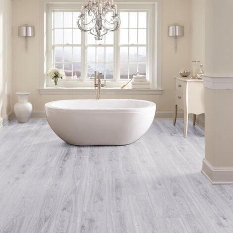 21Pcs Rustic Style Wood Plank PVC Flooring
