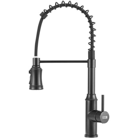 New Kitchen Swivel Pulldown Faucet, Black