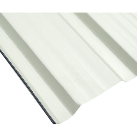 Grey Set of 6 Steel Corrugated Panels