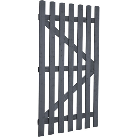 150cm H Garden Wood Fence Gate with Latch