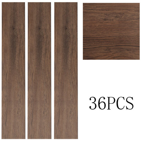 36 pcs PVC Wooden Self adhesive Laminate Flooring Planks