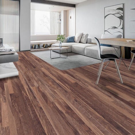 PVC Wooden Self adhesive Laminate Flooring Planks