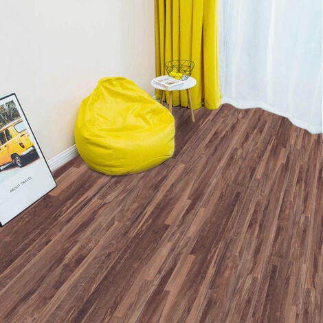 PVC Wooden Self adhesive Laminate Flooring Planks