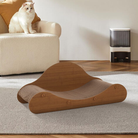 Extra Large Cat Scratcher Cat Interactive Toy Lounging Bed 64cm