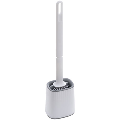 Flexible Silicone Toilet Brush and Holder