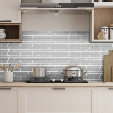 10Pcs Self-Adhesive Wall Tile Stickers
