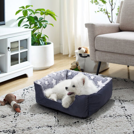 Non-Slip Soft Plush Washable Pet Sleeping Bed (1/5)