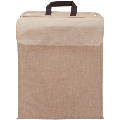 Beige Medium Multi-Function Wall-Mounted Foldable Laundry Hamper 48cm W x 36cm D x 12cm H (1/5)