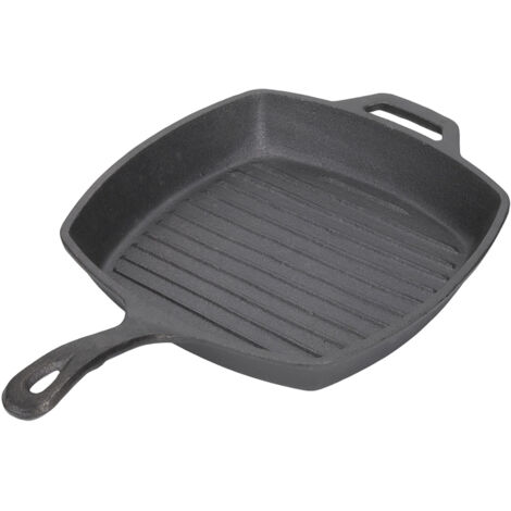Rectangular Cast Iron Grill Pan