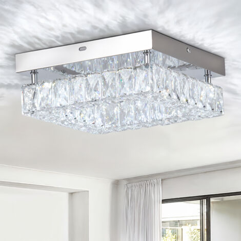 16W Square Crystal Ceiling Light