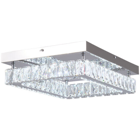 Rectangular Crystal Light 25W Rectangular Crystal Ceiling Light Chandelier