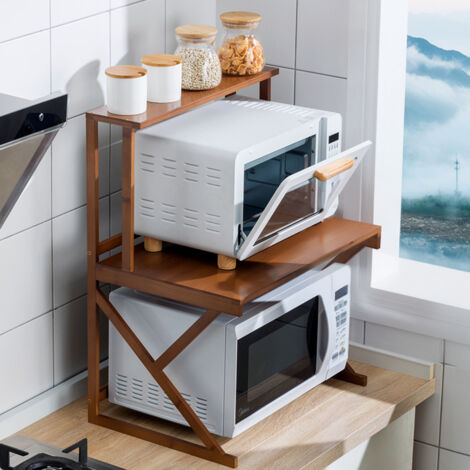 Wooden Spice Rack Organizer