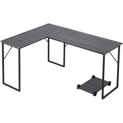 Modern L-Shaped Computer Desk (1/2)