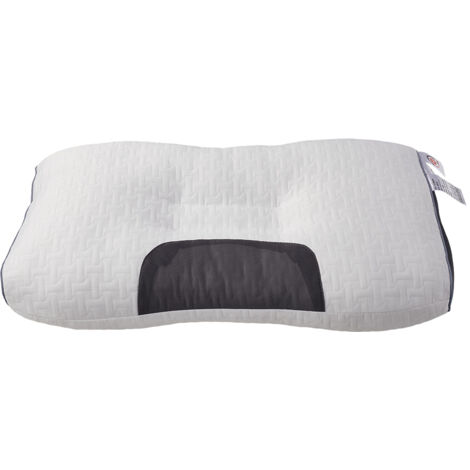 White Height-adjustable Wavy Pillow 74cm x 48cm x 14cm (1/5)