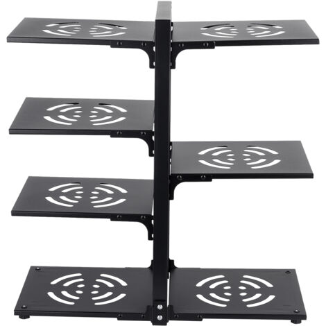 7-Tier Adjustable Kitchen Pot Rack Organizer (1/2)