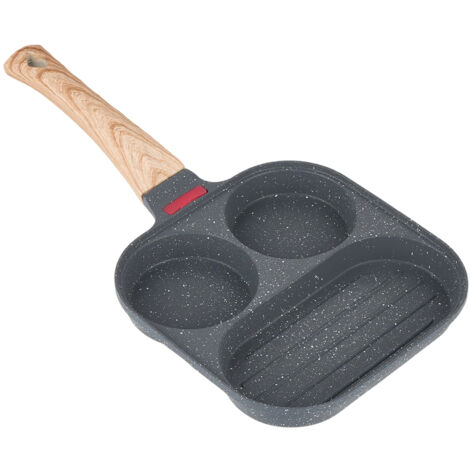Non-stick 3-hole Egg Frying Pan