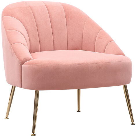 Pink discount bucket chair