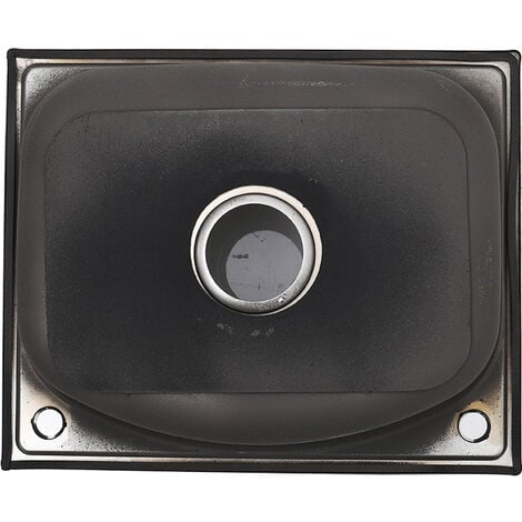 Stainless Steel Topmount Square Single Kitchen Sink