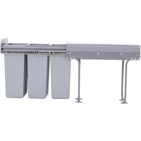 30L Pull Out Recycling Waste Bin