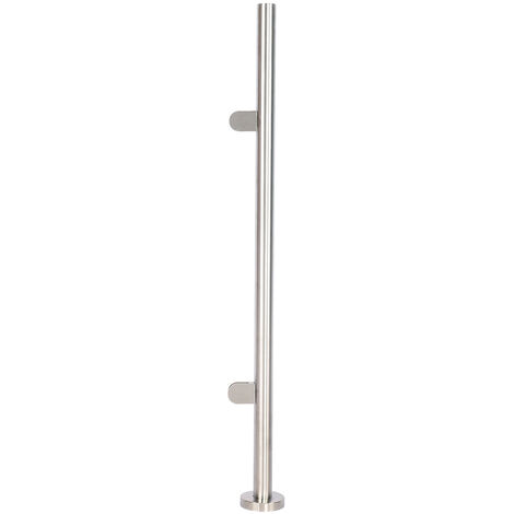 Stainless Steel Balustrade Posts with Glass Clamps Fence Stair Railing ...