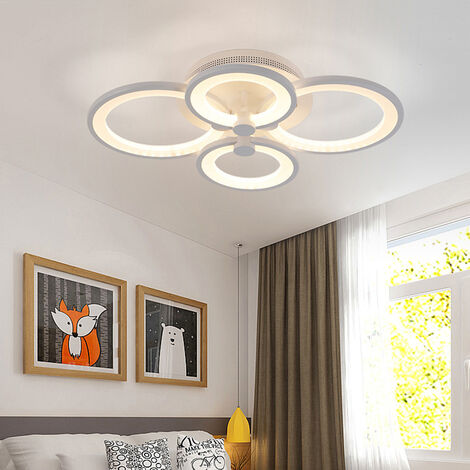 Round Led Dimmable Chandelier Ceiling