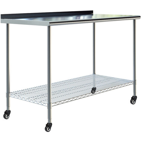 sam's club stainless steel prep table