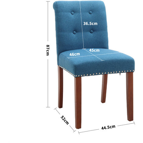 Rivet contemporary store dining chair