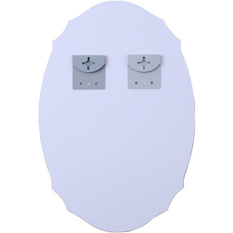 Ellipse Wall Mounted Mirror with Beveled Edge