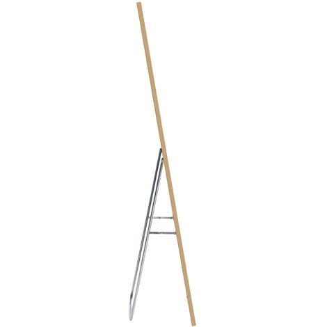 150cm Yellow Slim Frame Freestanding Wall Mounted Mirror