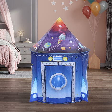Space Theme Kids Pop-up Play Tent Playhouse (1/5)