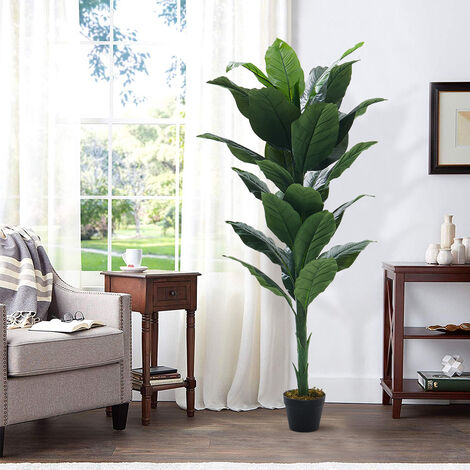 160cm Artificial Tropical Spathiphyllum Tree Plant in Pot