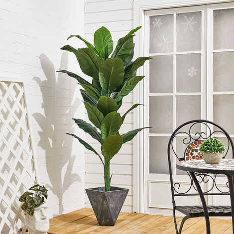 160cm Artificial Tropical Spathiphyllum Tree Plant in Pot