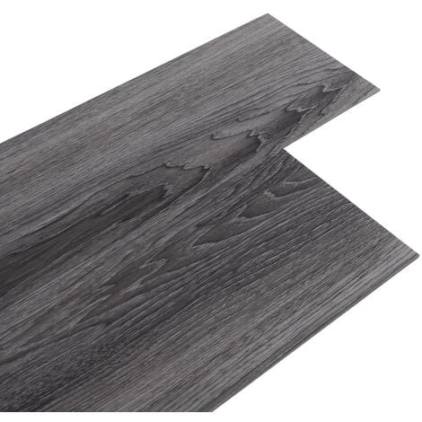 36 pcs Dark Grey Rustic Lifelike Wood Grain Self adhesive PVC Flooring