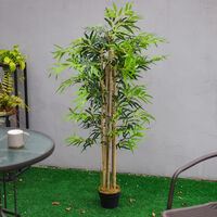 150CM Artificial Bamboo Tree Indoor Outdoor Potted Plant Garden