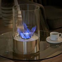 Round Ethanol Fireplace Freestanding for Tabletop