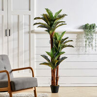 150CM Large Artificial Fern Tree Plant With Pot