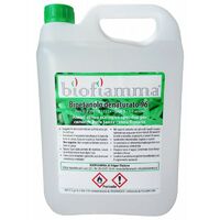 Bioetanolo made in Italy 96% certificato Biofiamma 5 Litri