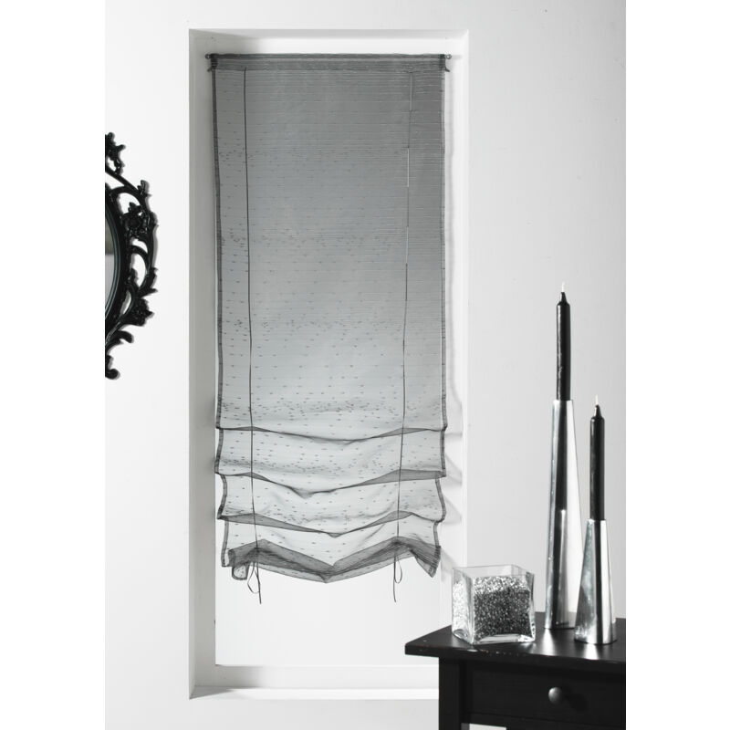 Paire De Voilages Passe-Tringle Candide Blanc 2 X (70 X 200 Cm) – Voile Sablé Léger & Élégant