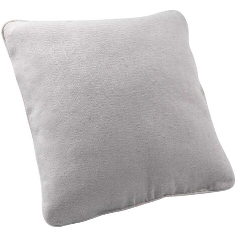 Coussin d'ameublement à chevrons Beige 45x45 cm (1/2)