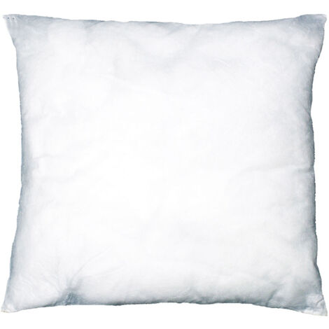 Homemaison – Coussin de garnissage 100% polyester 45x45 cm – Coloris blanc – Rembourrage moelleux et ferme pour housses