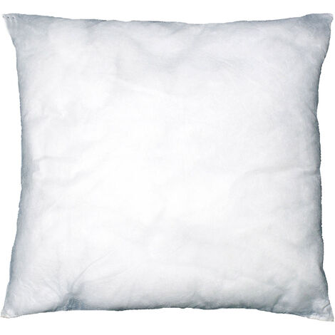 Homemaison – Coussin de garnissage 60x60 cm en polyester – Coloris blanc – Rembourrage moelleux et ferme – Oeko-Tex certifié