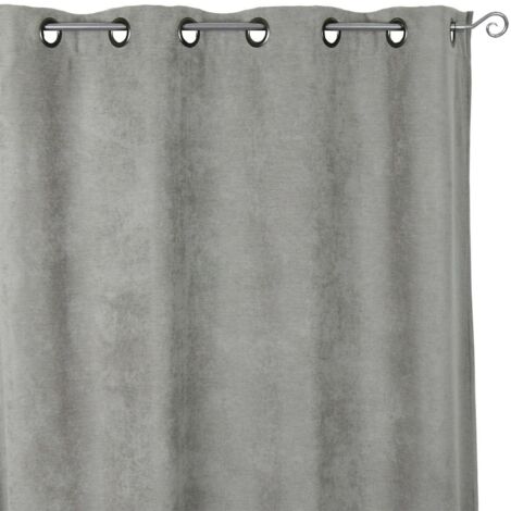 Homemaison – Rideau occultant isolant 140x350 cm – 90% polyester – Œillets ronds canon de fusil – Lavable en machine à 30°
